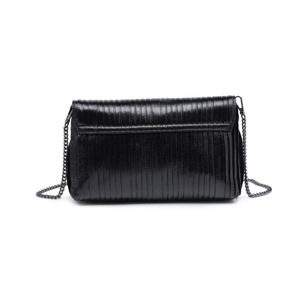 Esmeralda Clutch Handbag: Black