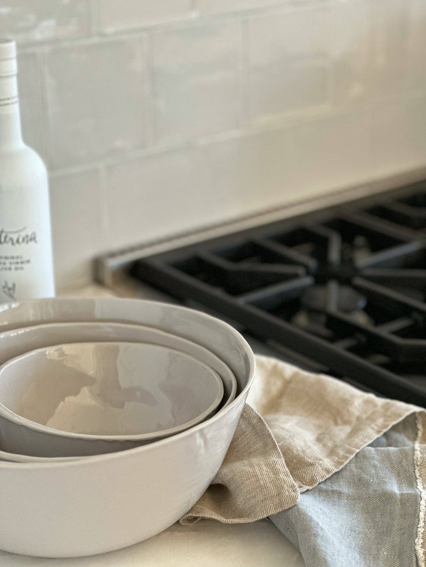 Stackable Melamine Serving Bowl- 7"