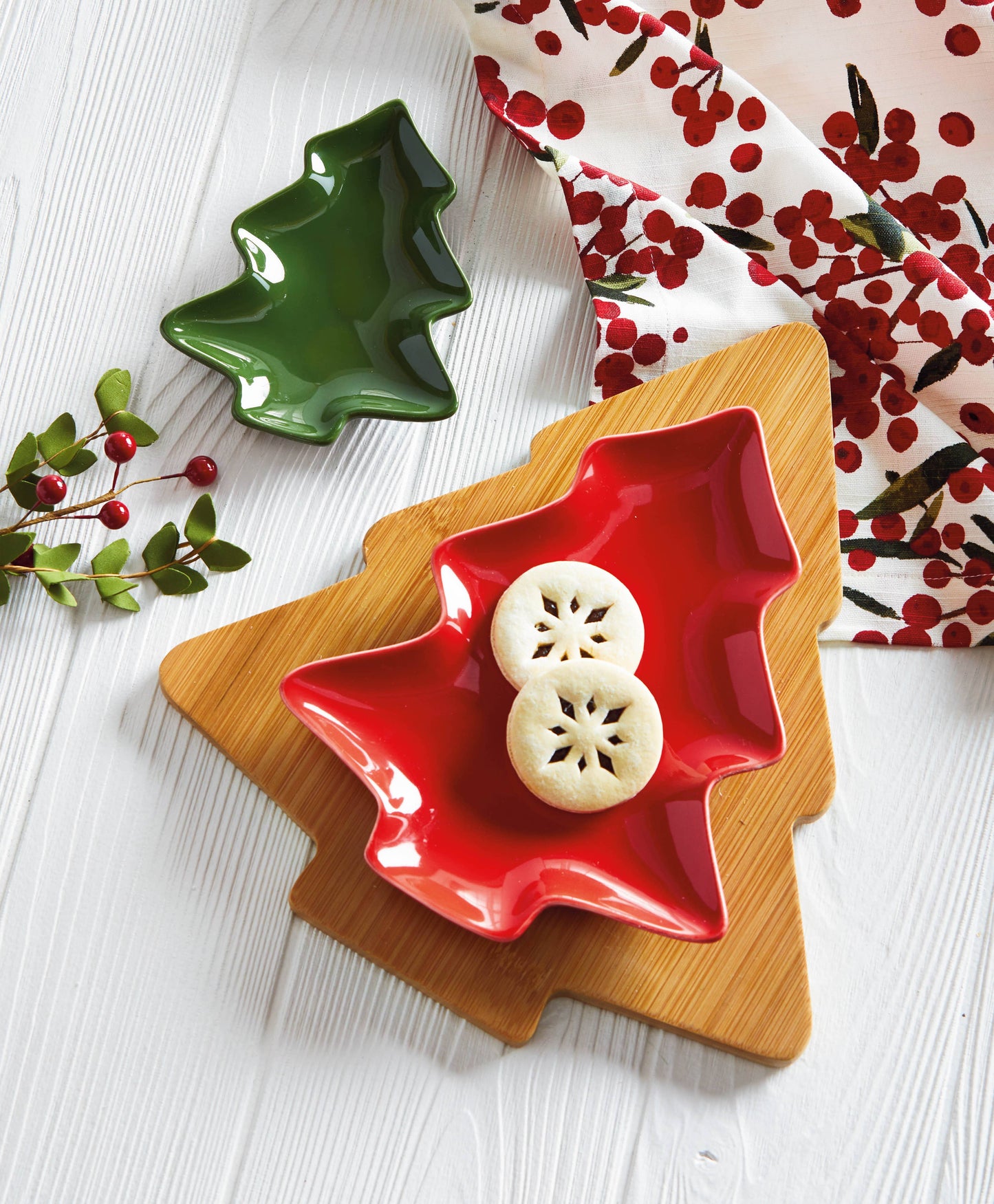 Christmas Tree Board & Dish