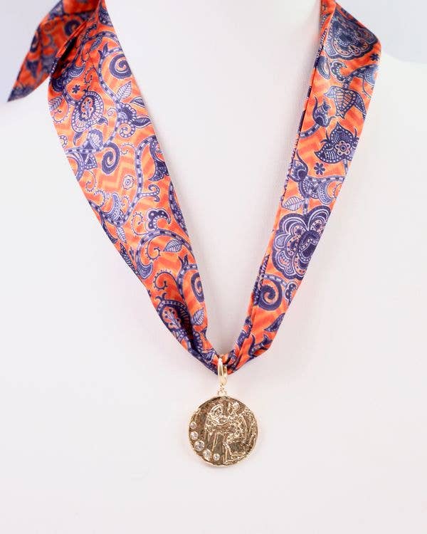 Angelica Gold Coin Charm