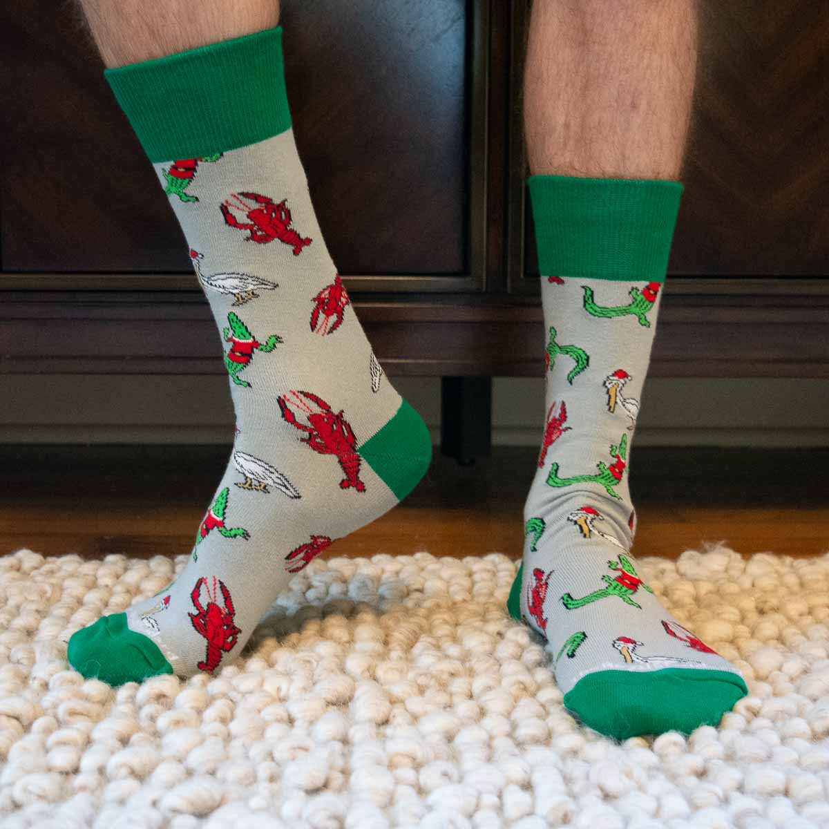 Men's "Cajun Christmas" Socks