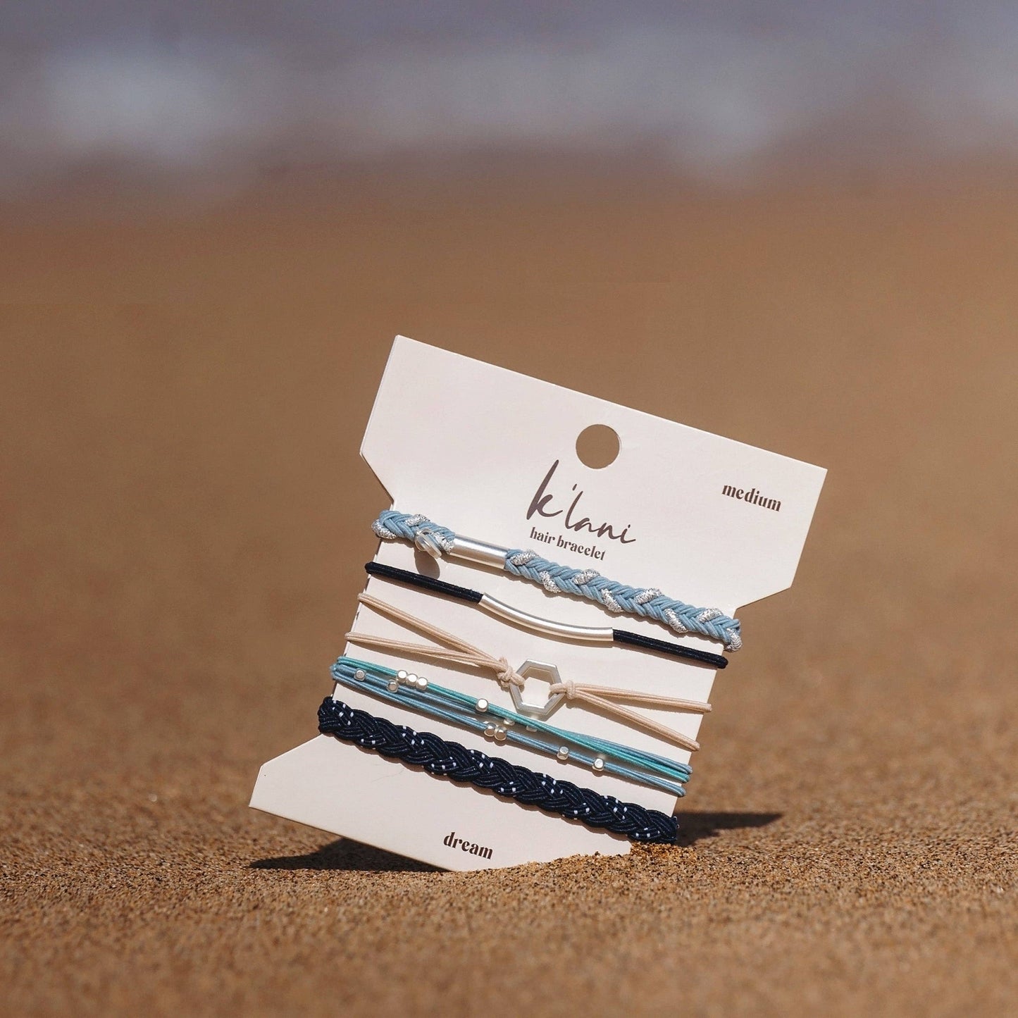 K'lani Medium Hair Tie Bracelets - Dream