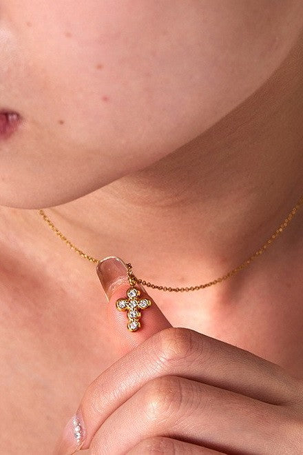 Carsen Cross Necklace