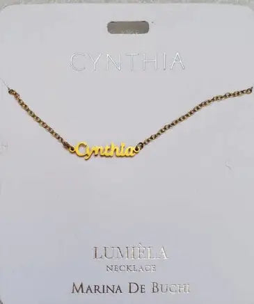 FINAL SALE Buchi Name Necklaces
