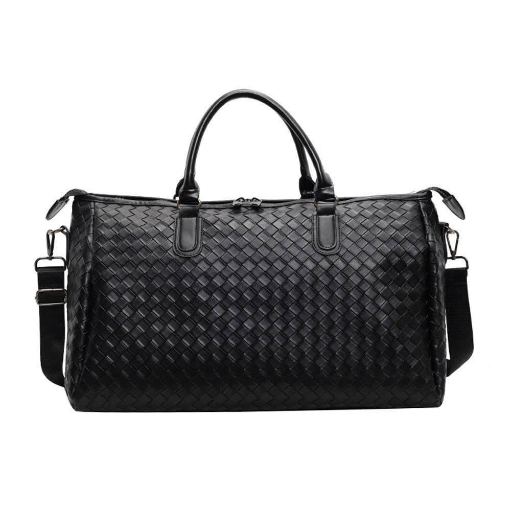 Woven Onyx Luxe Duffel