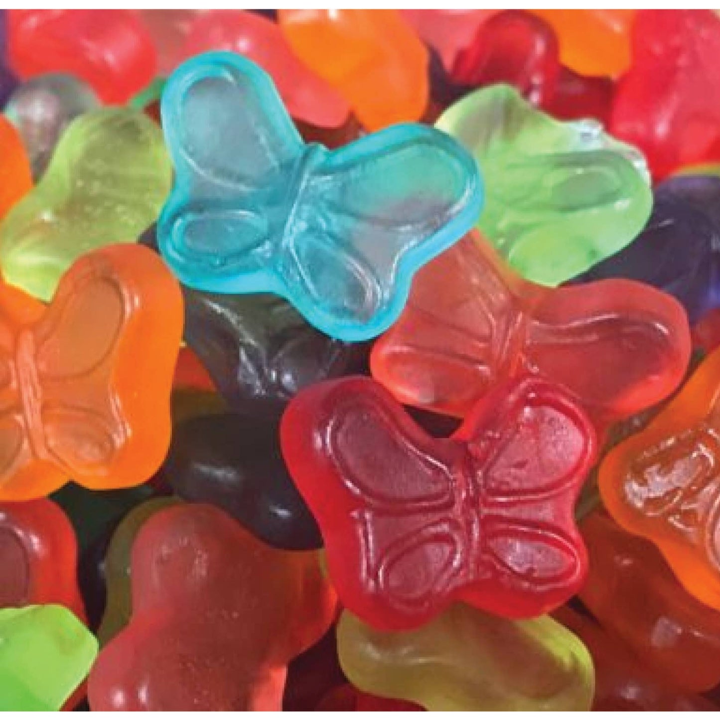 Teeny Tiny Gummy Butterfly Candy