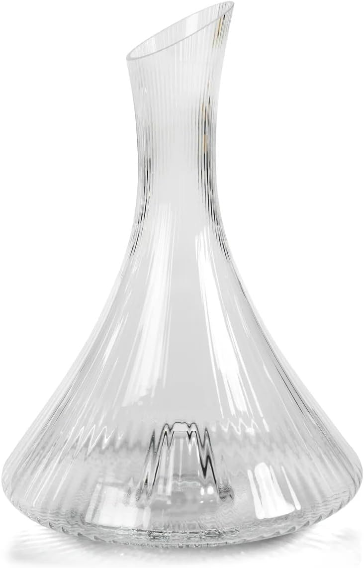 Zodax Bandol Fluted Textured Glasses-Decanter