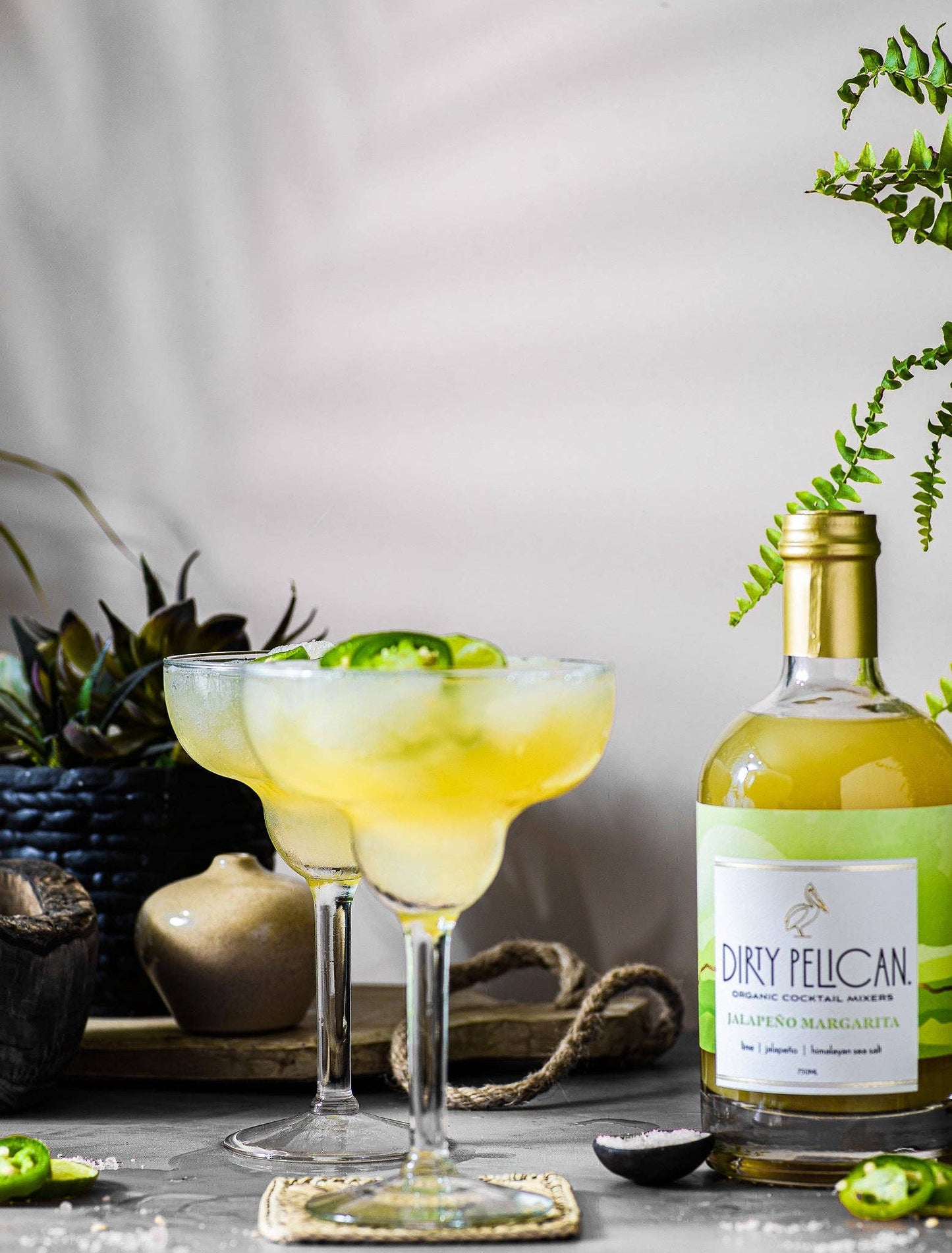 Dirty Pelican Skinny Jalapeño Margarita