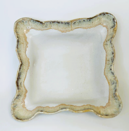 Etta B Medium Square Bowl-Cottonwood