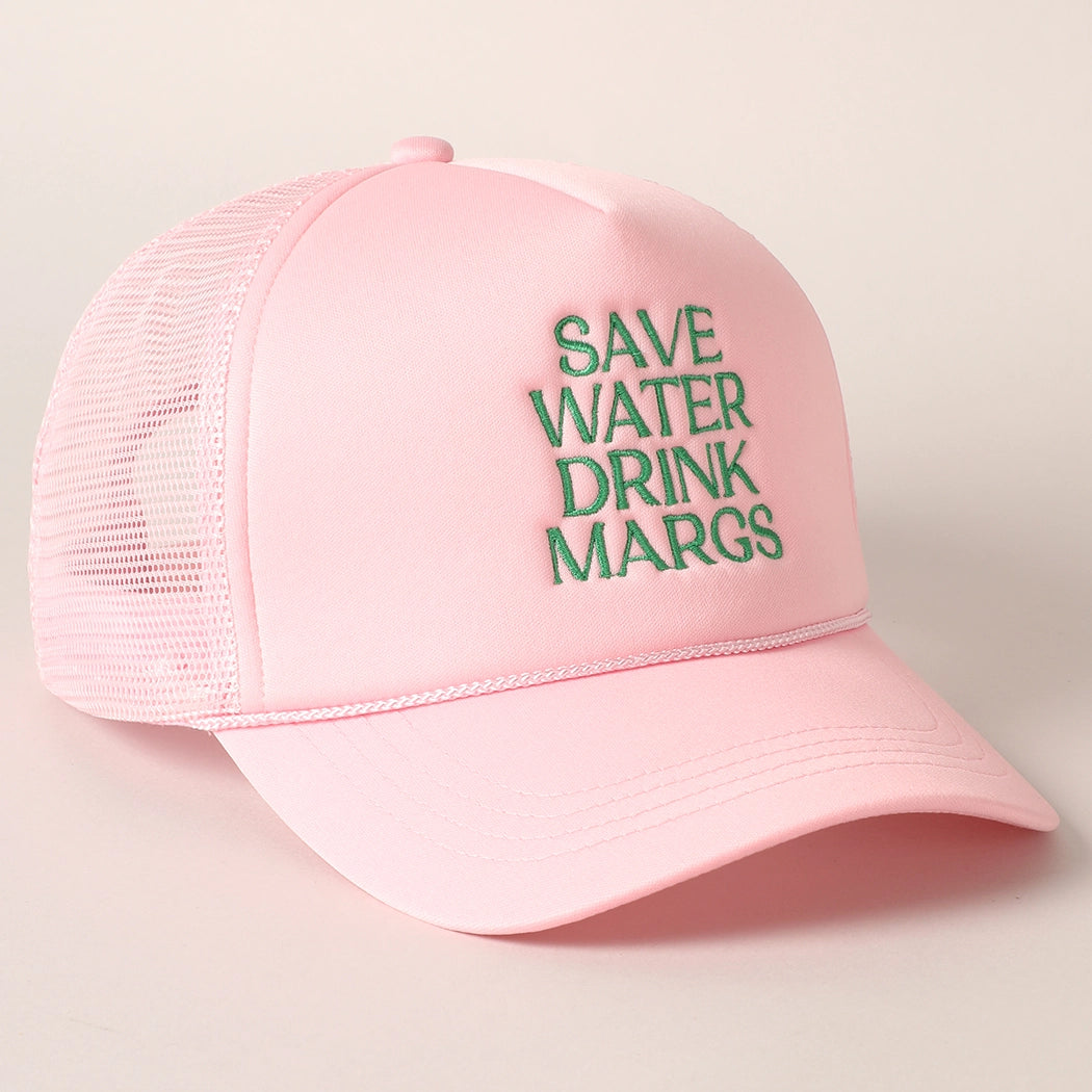 Trucker Hat-Save Water Drink Maurergs