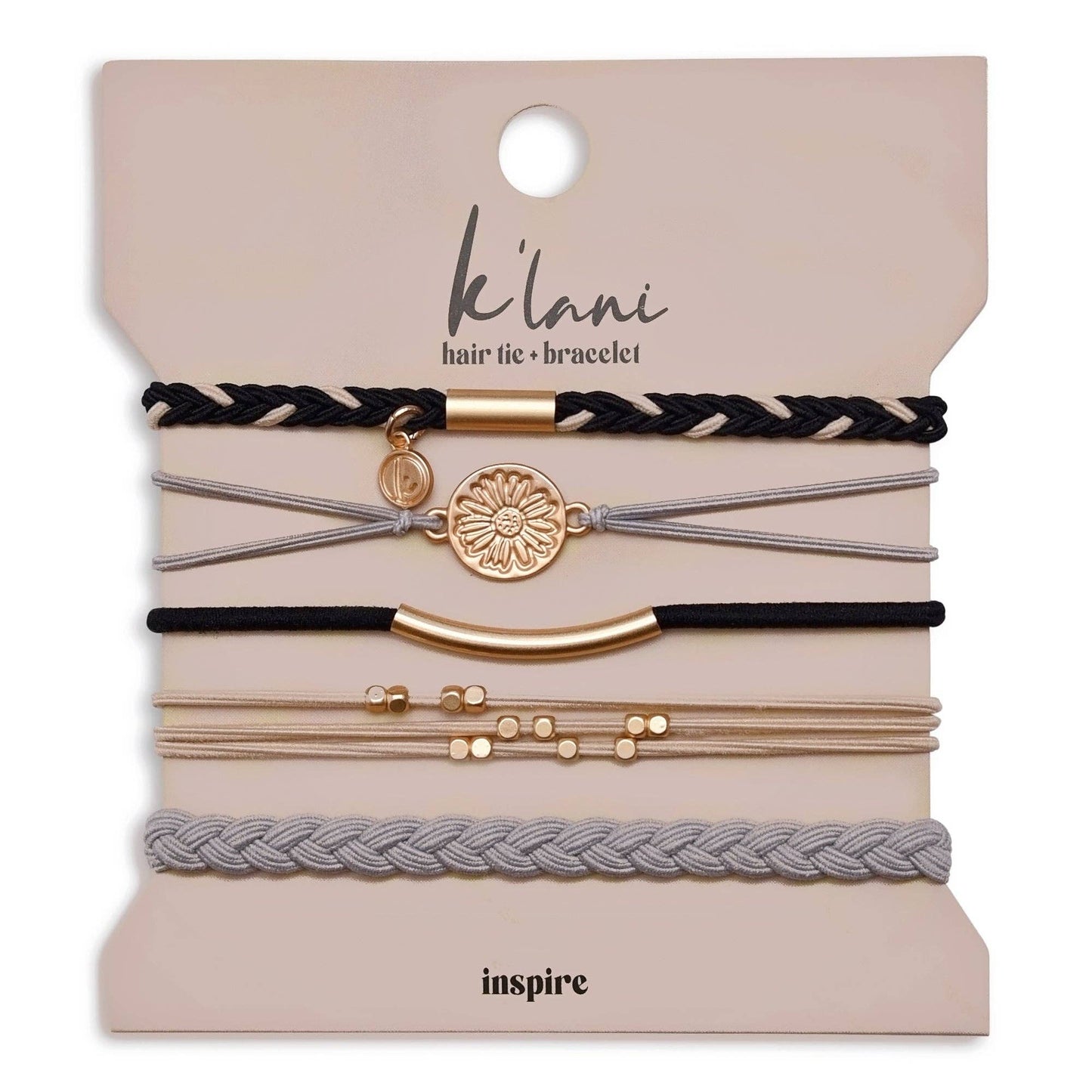 K'lani Medium Hair Tie Bracelets - Inspire