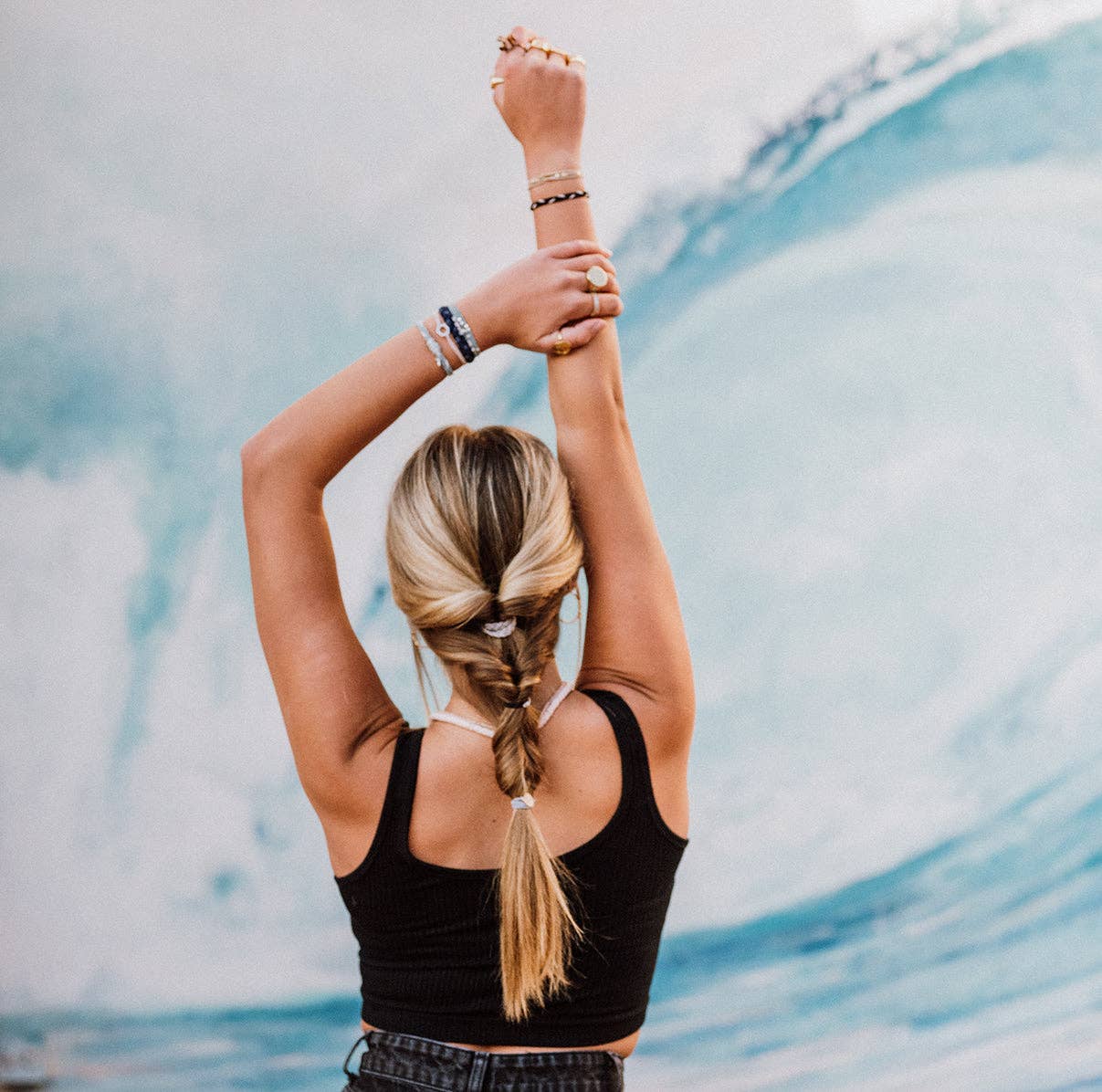 K'lani Medium Hair Tie Bracelets - Dream