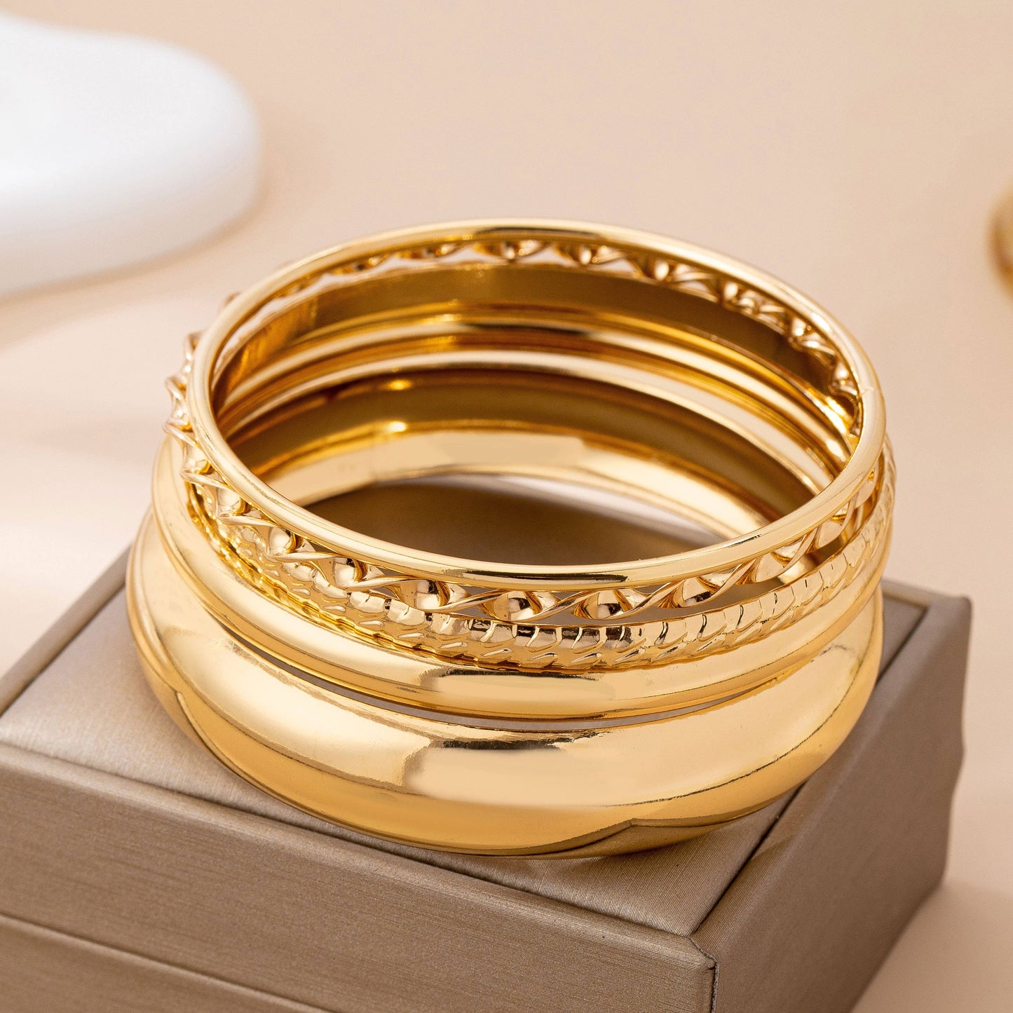 Reese Bangle Bracelet Stack