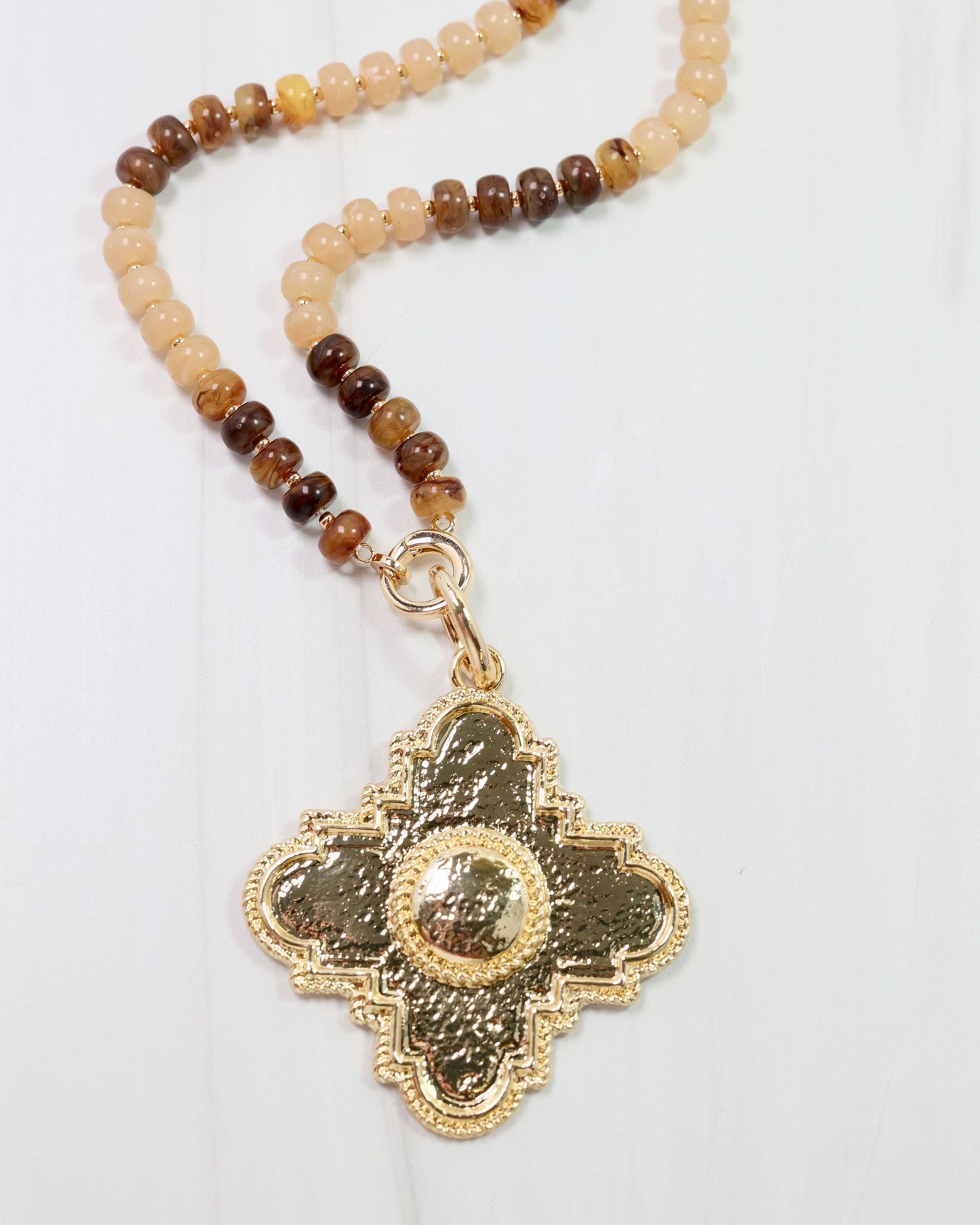 Paloma Gold Cross Charm