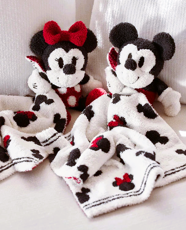 Barefoot Dreams Cozychic Disney Classic Minnie Mouse Blanket Buddie