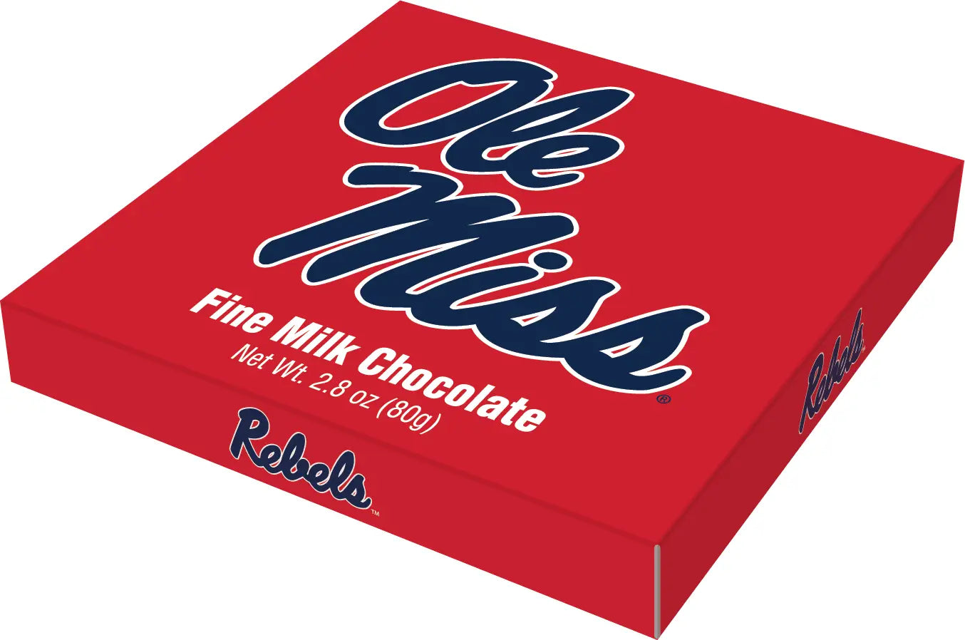 Ole Miss Rebels Embossed Chocolate Bar
