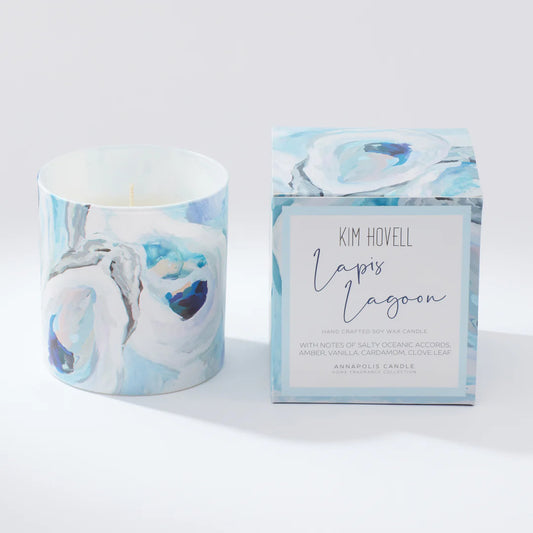 Kim Hovell: Lapis Lagoon Boxed Candle