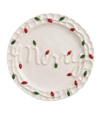 Festive Merry Christmas Platter