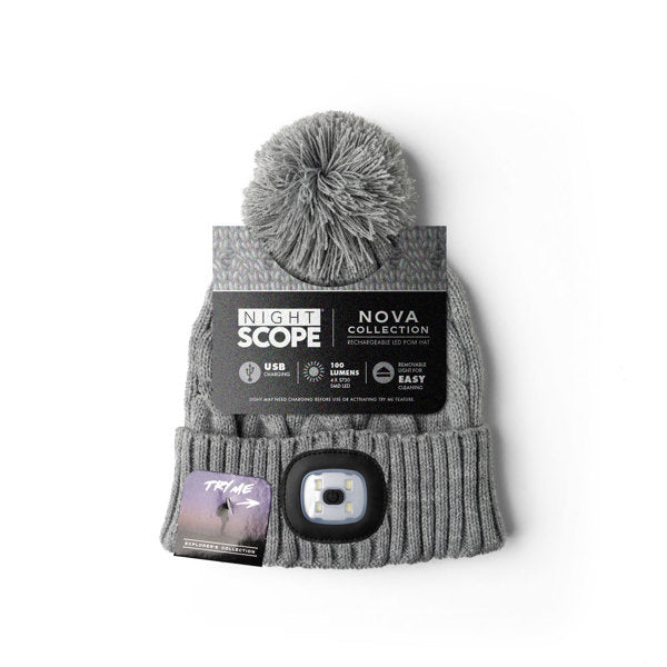 LED Pom Beanie