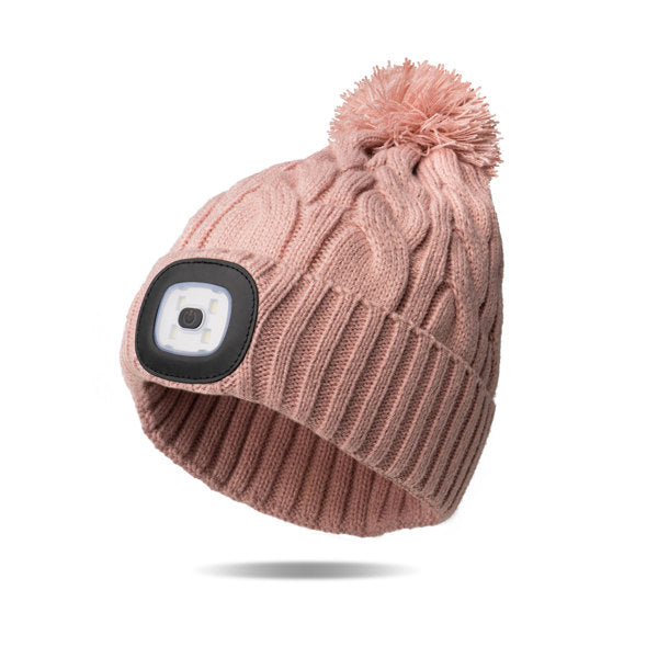 LED Pom Beanie