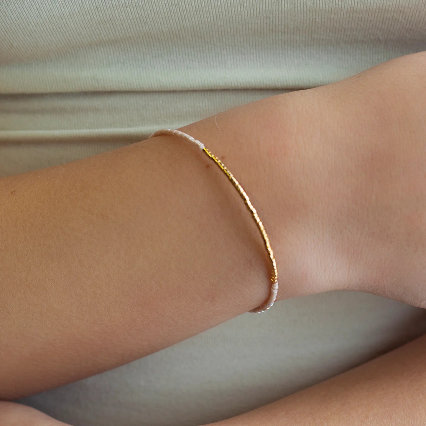 Lenny & Eva Norah Bangle-Champagne