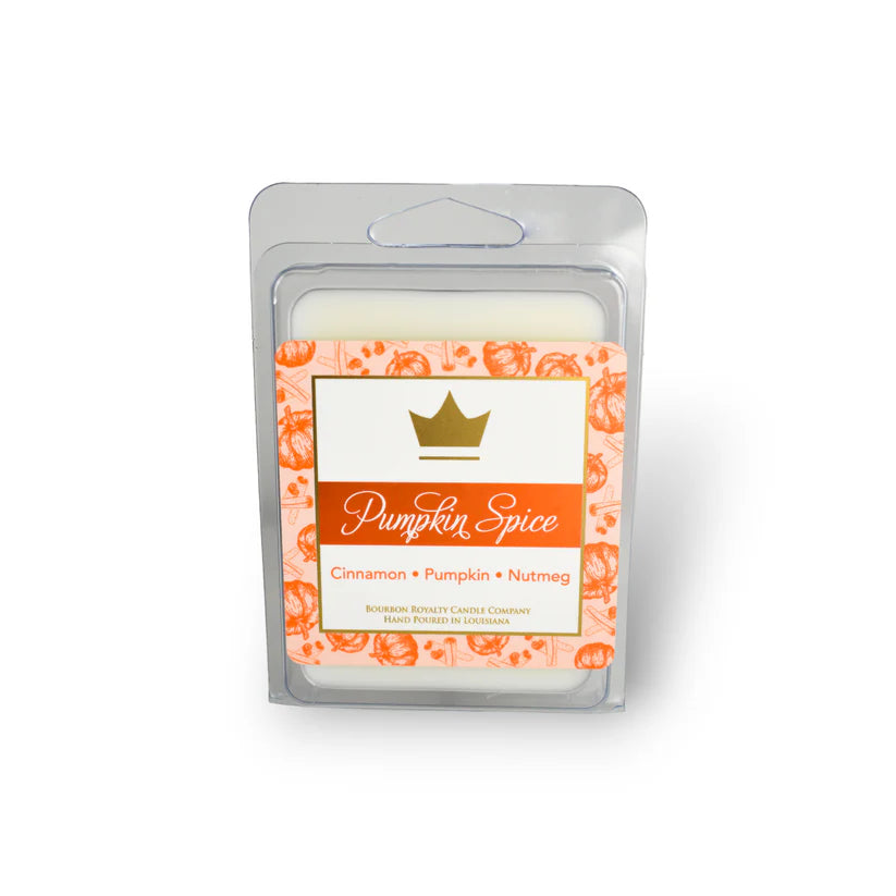 Bourbon Royalty Wax Melts- Pumpkin Spice