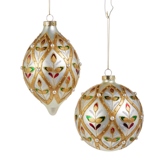 "Golden Garden" Ornaments- Round, Finial (Copy)