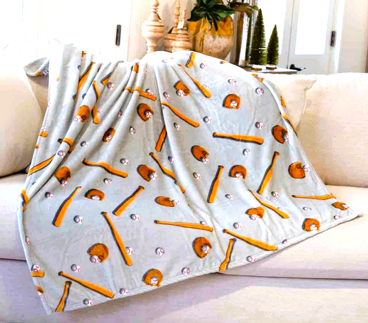 Baseball Throw Blanket