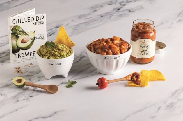 Gourmet Salsa-Bowl Gift Set- 3 Piece