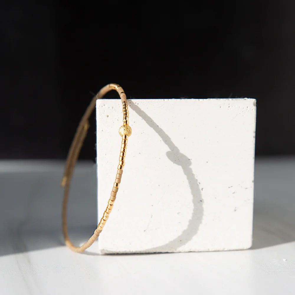 Lenny & Eva Sprinkle Bangle-Mocha