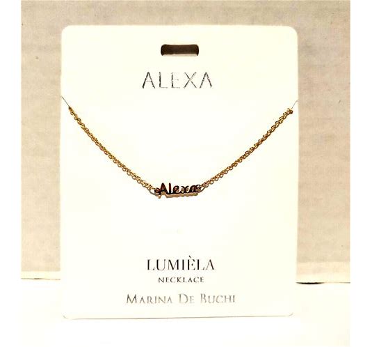 FINAL SALE Buchi Name Necklaces