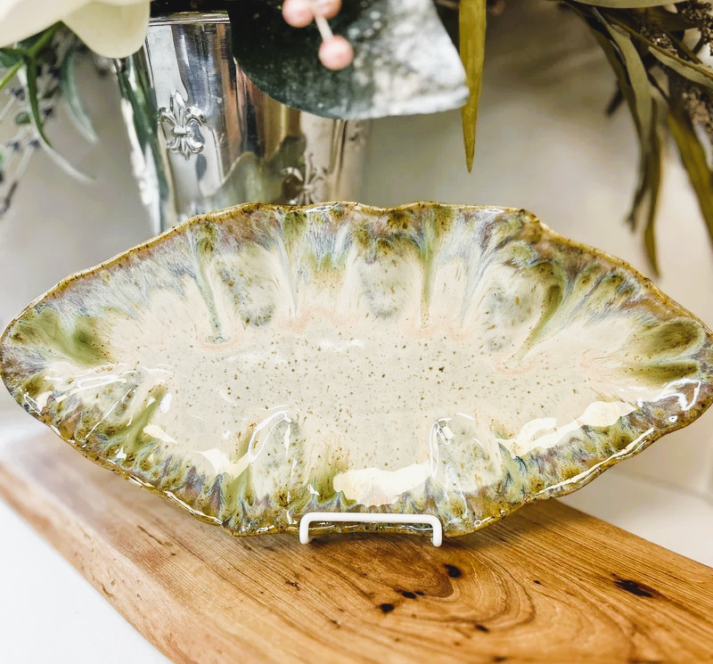 Etta B Leaf Tray-Botanical