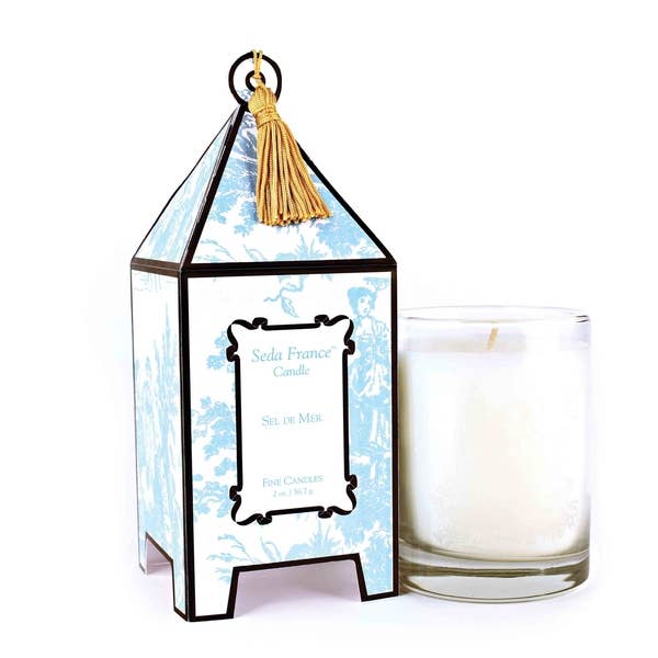 Seda France Sel De Mer Toile Mini Pagoda Candle