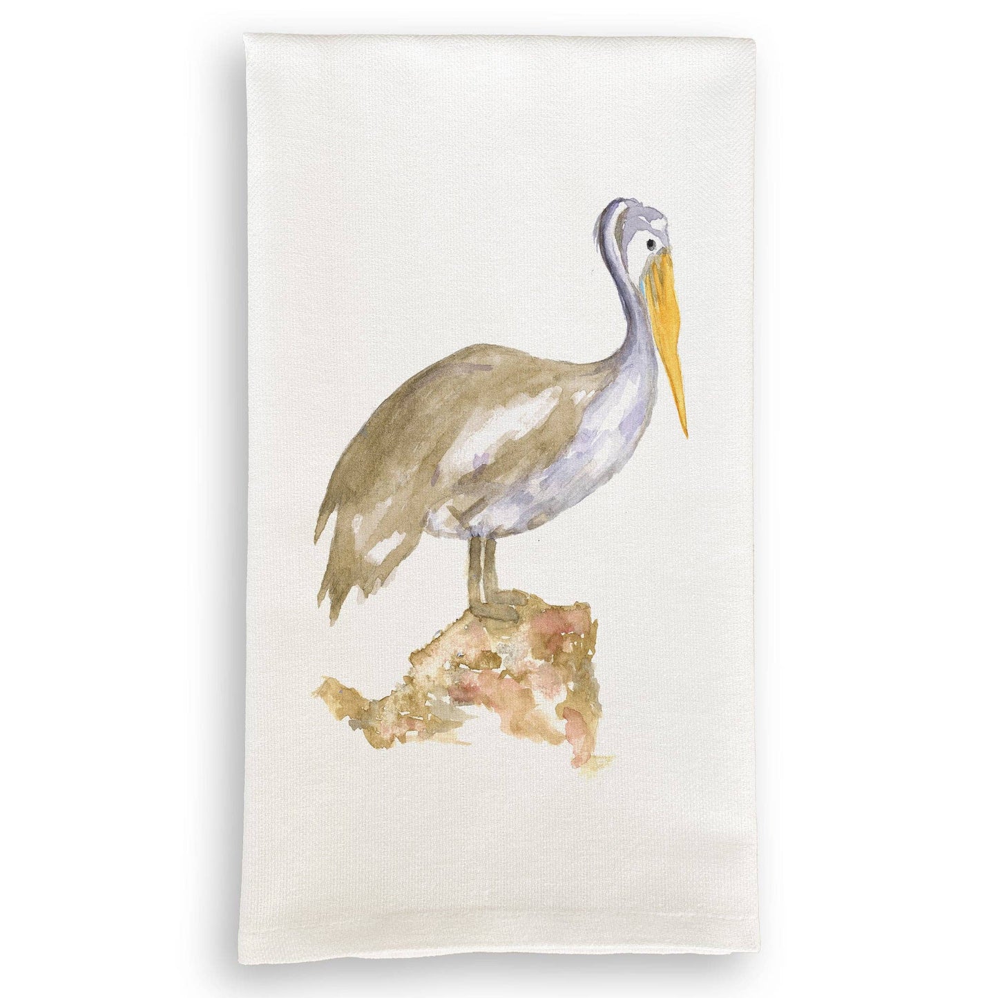 Brown Pelican Tea Towel