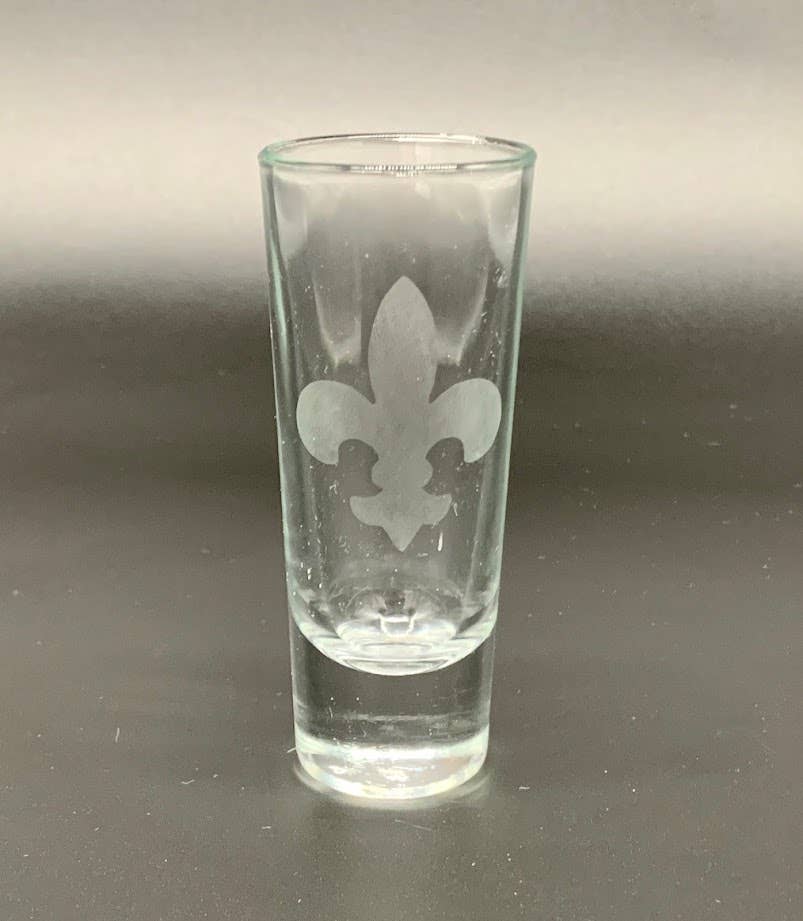FDL Etched Shot Glass