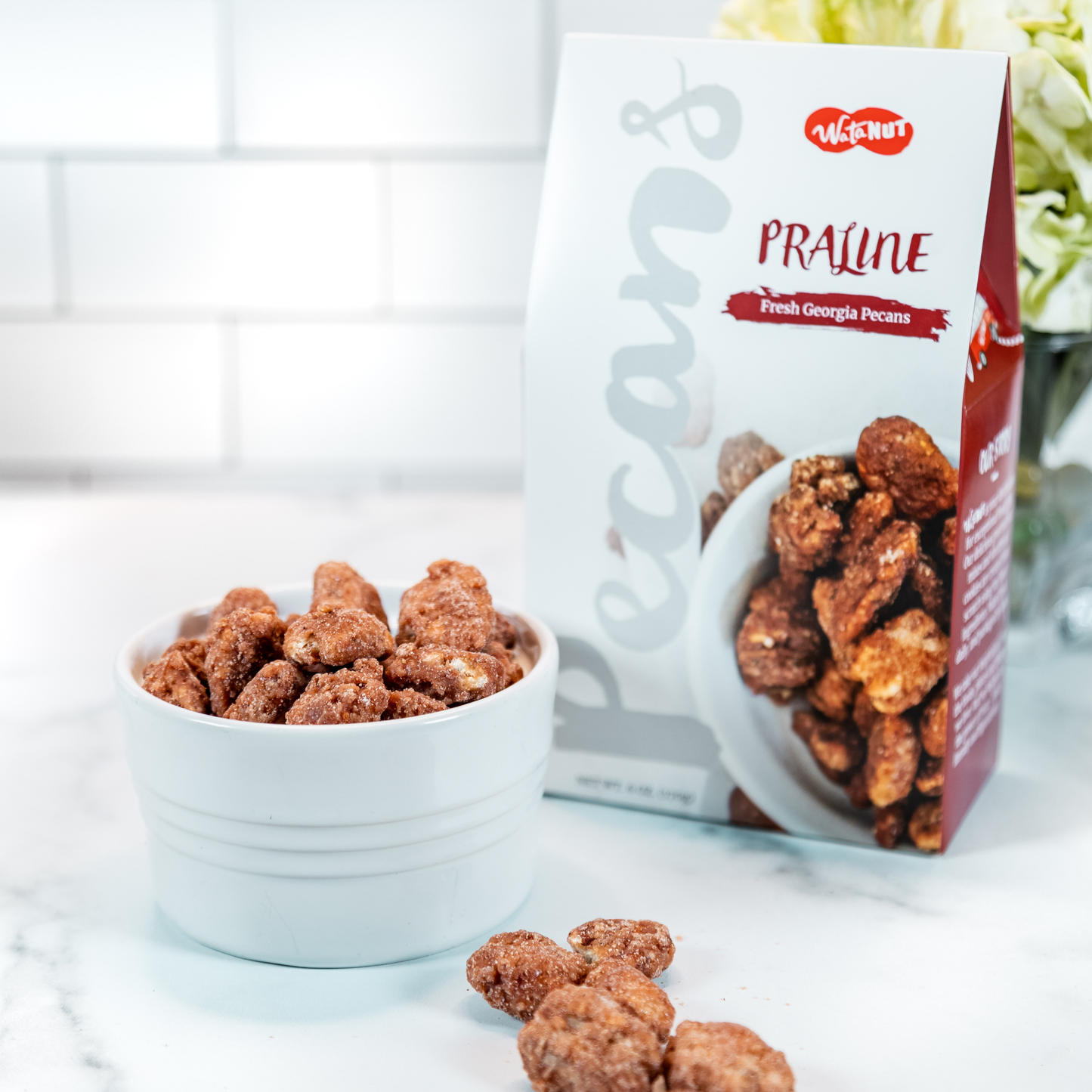 Praline Pecans 4oz Snack Box