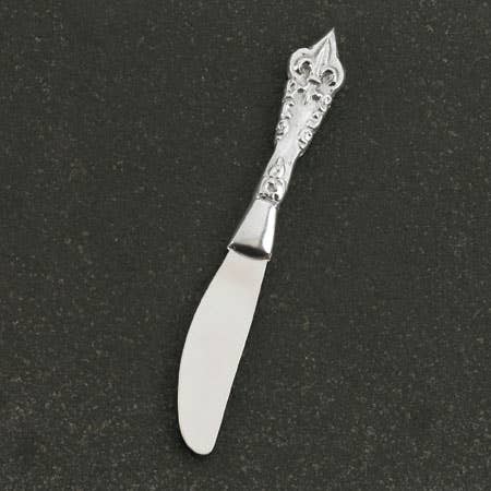 Scroll FDL Spreader In Silver