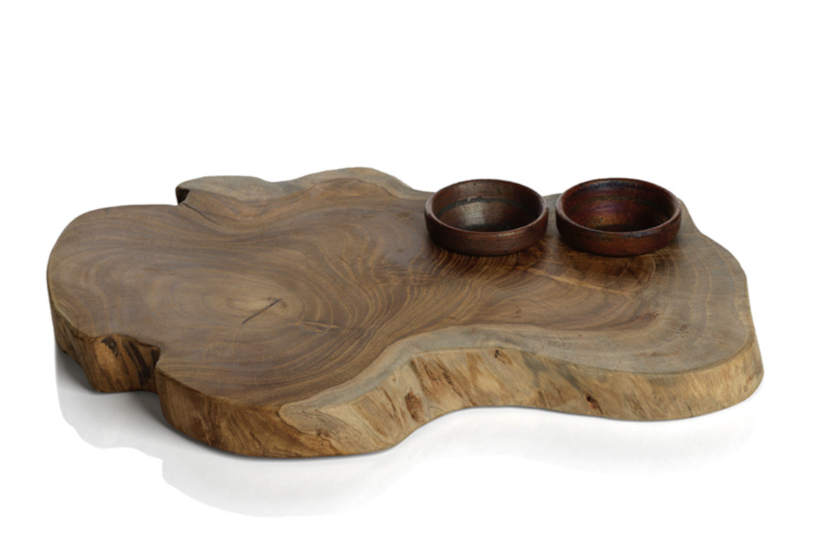 Teak Root Serving Board