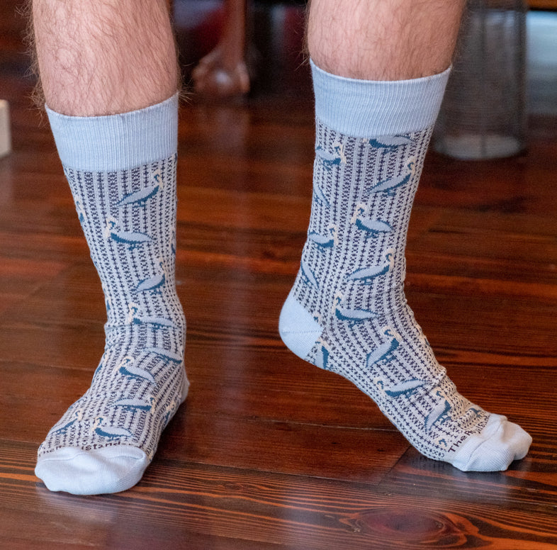 Men's Pelican Grey Socks