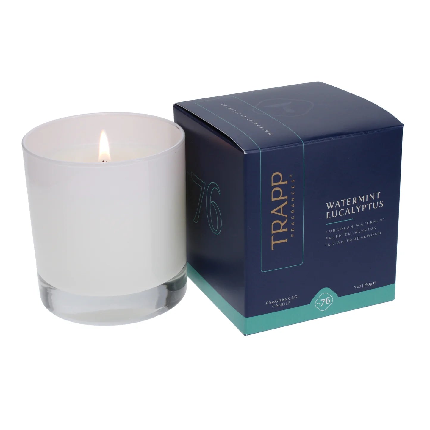 Watermint Eucalyptus Trapp Candle