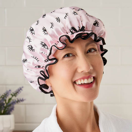 Lemon Lavender Shower Caps