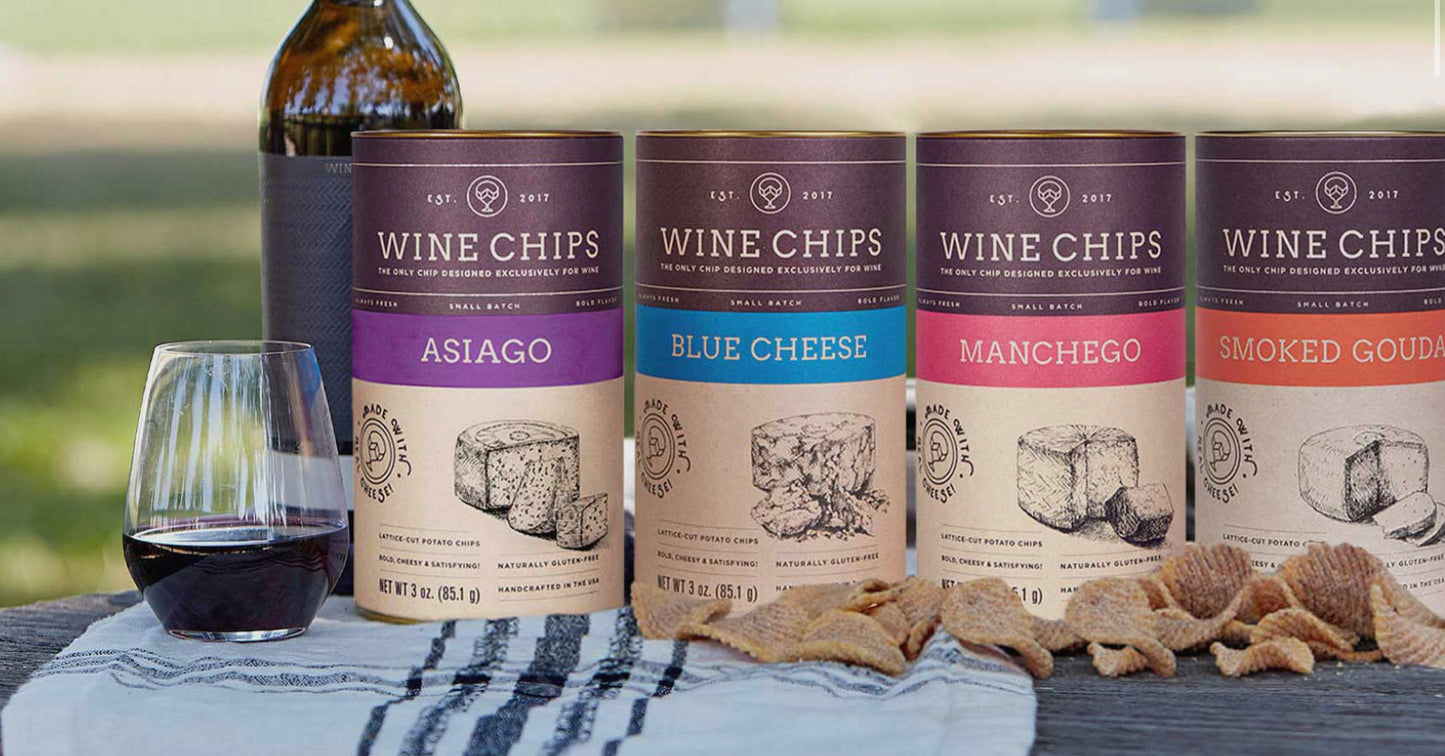 Wine Chips - Smoked Gouda (3oz)