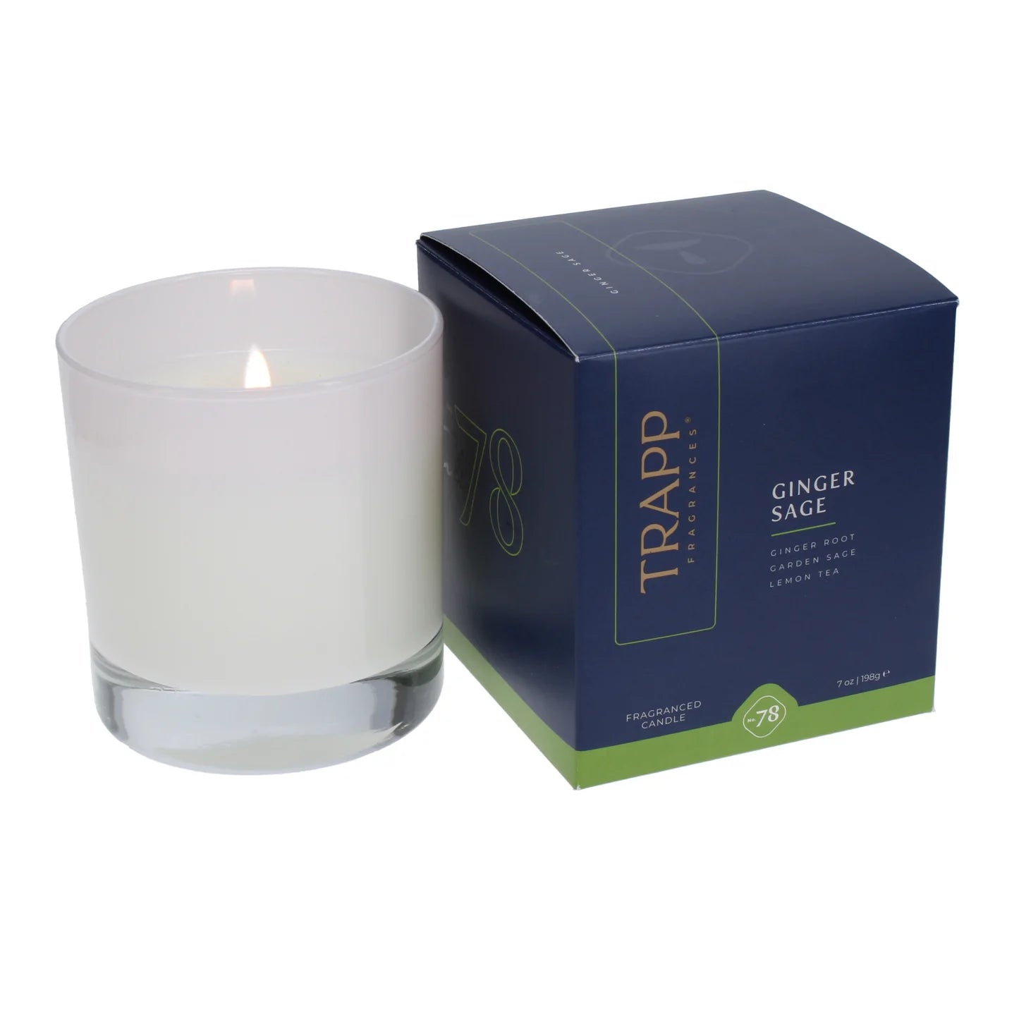 Trapp Ginger Sage Candles- 7 oz, 3.75 oz, Votive