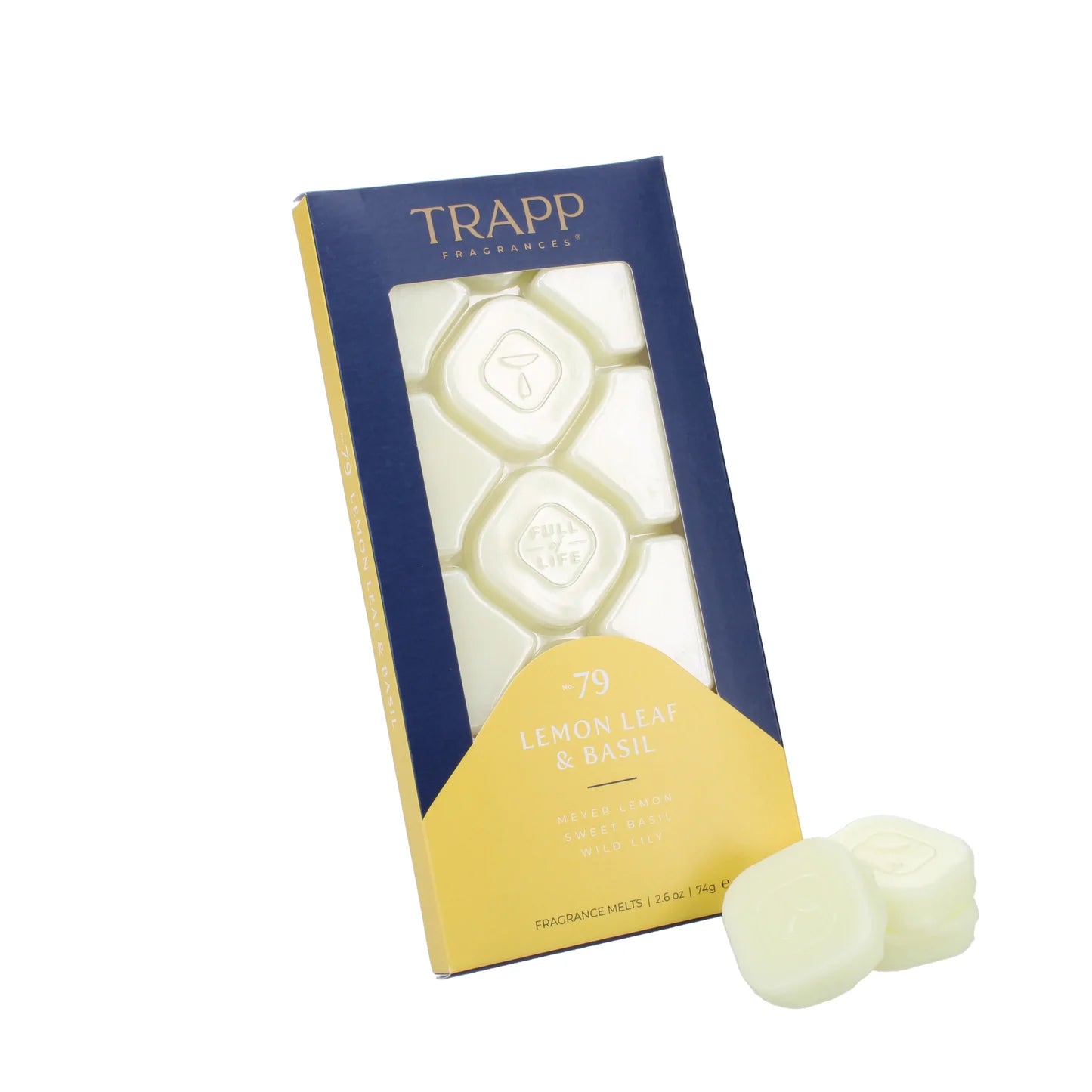 Trapp Lemon Leaf & Basil Melts