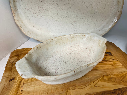Etta B Oval Soufflé In Dogwood