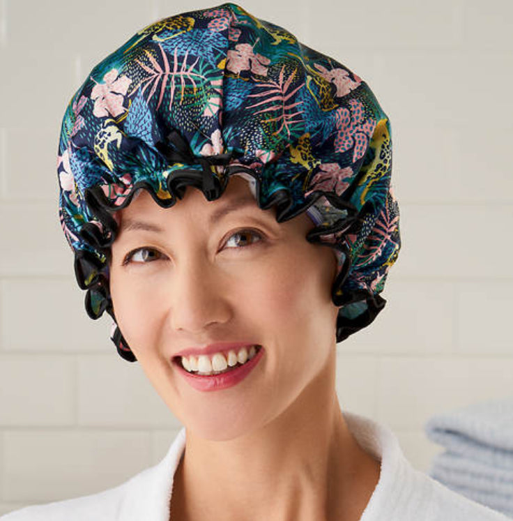 Lemon Lavender Shower Caps