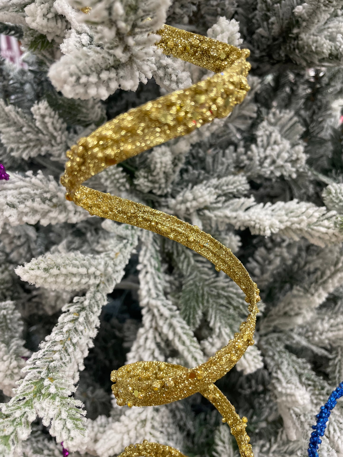 Glitter Spring Garland