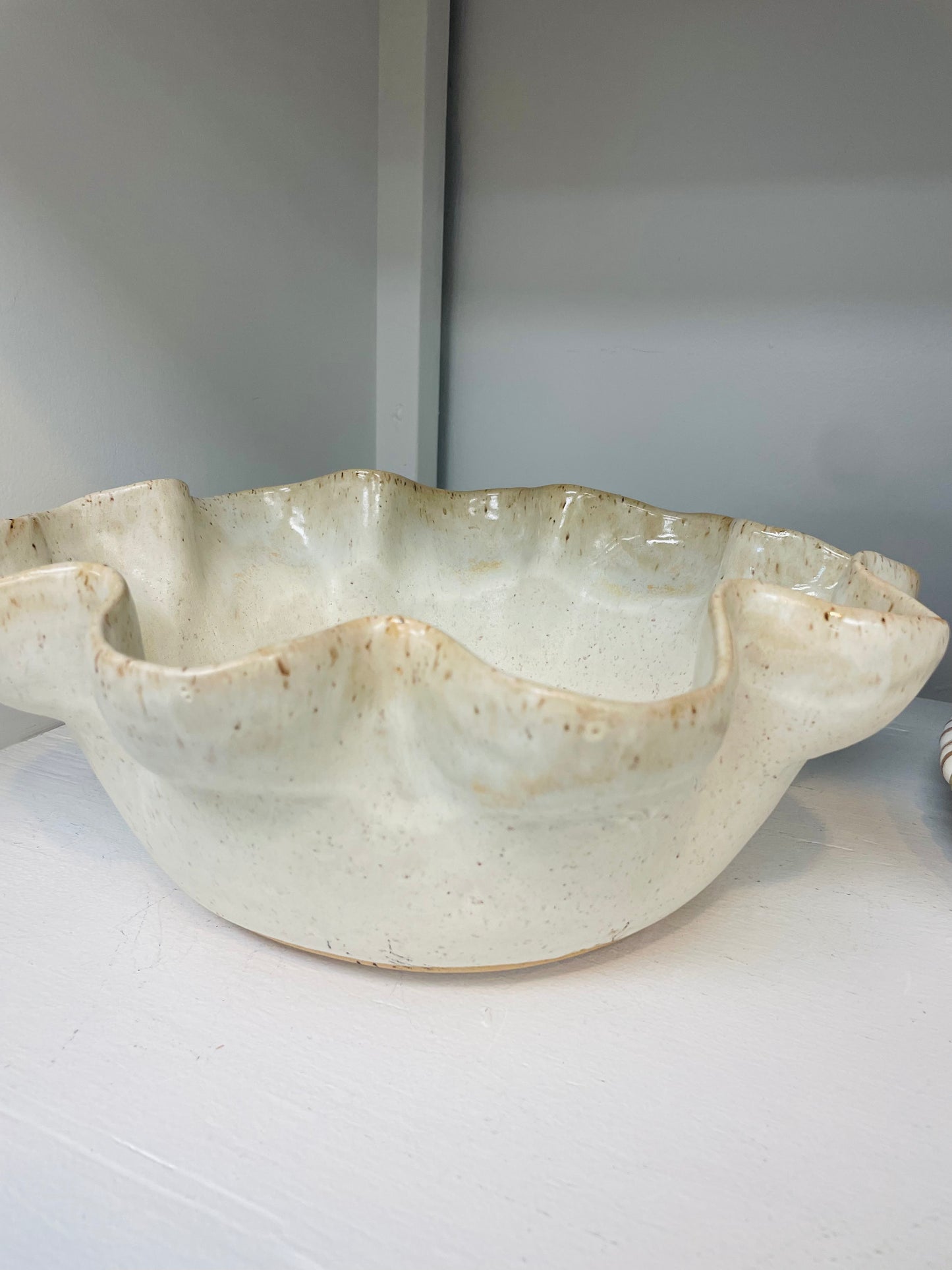 Etta B Large Fruit Bowl In Dogwood