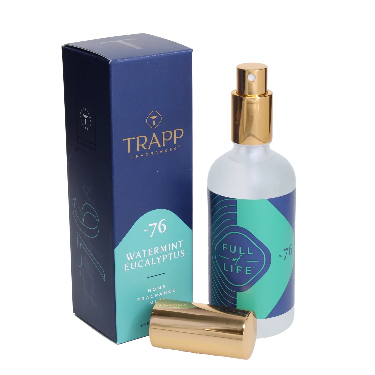 Watermint Eucalyptus Trapp Candle