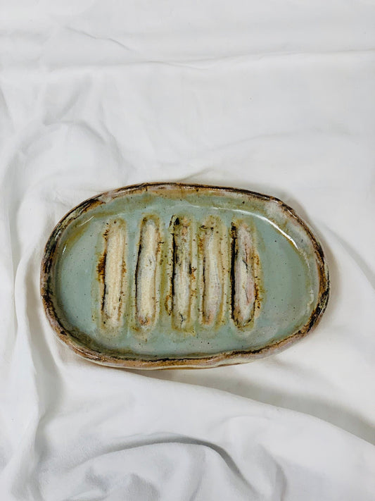 Etta B Soap Dish in Peaceful Lapis